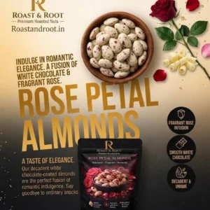 ROSE PETAL ALMONDS [100 GMS]